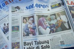 SOLOPOS HARI INI : Bayi Tabung Lahir di Solo, Penjual Miras Maut Dituntut 3 Tahun 