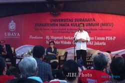 FOTO KULIAH UMUM JOKOWI : Gubernur DKI Jokowi Beri Kuliah Umum di Urbaya
