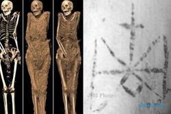KISAH UNIK : Wah, Ada Tato di Paha Mumi Berusia 1.300 Tahun