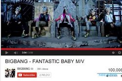 AKTIVITAS BIG BANG : Wow, Fantastic Baby Big Bang Ditonton 100 Juta Viewer Youtube!