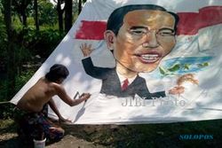 SOLOPOS TV : Video Seniman Lukis Wajah Jokowi