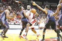 NBA 2013 : "King James" Cetak Rekor 61 Poin, Heat Bekuk Bobcats