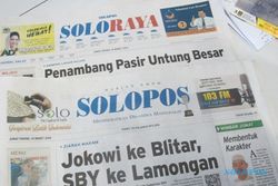 SOLOPOS HARI INI : Jokowi ke Blitar, SBY ke Lamongan