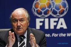 JELANG PIALA DUNIA : Blatter Tegaskan Piala Dunia Siap Digelar