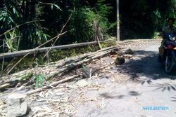 KERUSAKAN INFRASTRUKTUR:  Jembatan Rusak di Boyolali Tak Segera Diperbaiki
