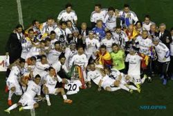 COPA DEL REY : Taklukkan Barcelona 1-2, Real Madrid Juara