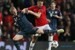 MANCHESTER UNITED VS BAYERN MUENCHEN, 1-1 : The Reds Tahan Imbang Die Roten