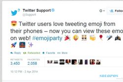 FITUR BARU : Kini, Twitter Bisa Pasang Emoji