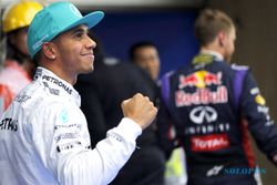 KUALIFIKASI GP F1 TIONGKOK : Hamilton Rebut Pole, Red Bull di Posisi 2-3