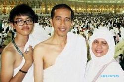 MASA TENANG PILPRES 2014 : Jokowi Umrah