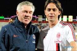 PELATIH BARU AC MILAN : Bos Madrid Ancelloti Dukung Inzaghi Jadi Manager AC Milan