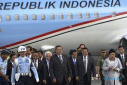FOTO AGENDA PRESIDEN : Presiden SBY Kembali ke Tanah Air