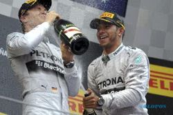 GP F1 SPANYOL 2014 : Menang di 4 Seri Beruntun, Hamilton Geser Rosberg dan Jadi Calon Juara Dunia