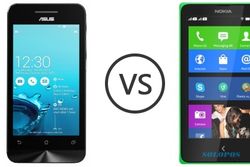 Duel Smartphone Murah Nokia X vs Asus Zenfone 4, Mana yang Lebih Baik?