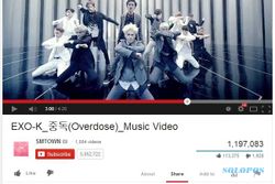 AKTIVITAS EXO : Video Klip Overdose Exo Ditonton 1 Juta Kali dalam 10 jam!