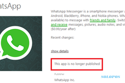 Whatsapp Dihapus dari Toko Aplikasi Windows Phone