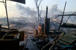 KEBAKARAN SOLO : Inilah Asal Mula Api Kebakaran Pasar Mebel Solo