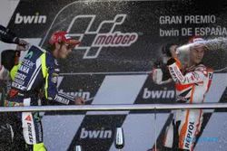 MOTOGP SPANYOL 2014 : Balapan ke-100 Marquez Taklukkan Jerez, Kekecewaan Lorenzo di HUT