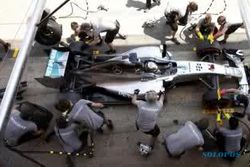 FREE PRACTICE GP F1 SPANYOL : Dua Kali Latihan Bebas Hamilton yang Tercepat