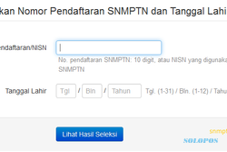 SNMPTN 2015 : Begini Cara Lihat Hasil SNMPTN