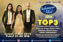 INDONESIAN IDOL 2014 : Ini Bocoran Lagu 3 Besar Indonesian Idol 2014