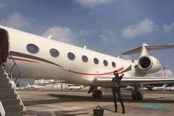 Wow, Victoria Beckham Datang ke Jakarta dengan Pesawat Jet Pribadi