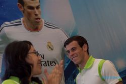 FOTO GARETH BALE : Pesepak Bola Real Madrid Gareth Bale Sapa Indonesia