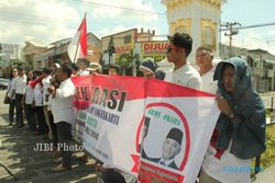 PILPRES 2014 : Aliansi Rakyat Mataram Yogyakarta Dukung Prabowo-Hatta