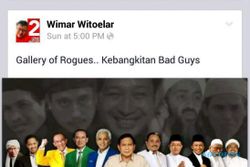 PRABOWO VS JOKOWI : Tim Prabowo-Hatta Laporkan Wimar Witoelar, Wiranto, dan Bravo 5