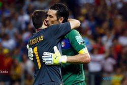 ITALIA VS SPANYOL : Casillas Tak Masuk Skuat, Buffon: Rasanya Aneh