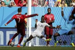 HASIL AKHIR PORTUGAL VS GHANA 2-1 : Meski Menang, Portugal Gagal Melangkah ke Babak 16 Besar