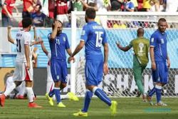 GRUP D PIALA DUNIA 2014 : Skor Akhir Italia Vs Kosta Rika 0-1, Kuda Hitam Jawara