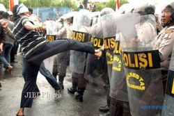 DEMO MEI 2015 : Antisipasi Demo, Polresta Solo Kerahkan 700 Personel