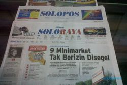 SOLOPOS HARI INI : Soloraya Hari Ini: 9 Minimarket Disegel, Mobilisasi PNS Wonogiri hingga Duta Wisata Sukoharjo