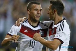 CEDERA PEMAIN : Jerman Tak Bisa Diperkuat Podolski