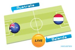 Tebak Skor Piala Dunia 2014 : Australia vs Belanda