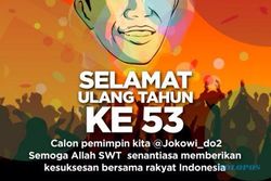JOKOWI ULANG TAHUN : Seniman Bandung Beri Kado 53 Lukisan di Ultah Jokowi