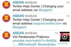 PRABOWO VS JOKOWI : Heboh Akun @ASEAN Posting Pidato Prabowo, Ini Kronologinya