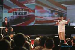 DEBAT CAPRES 2014 : Titiek Soeharto dan Putra Prabowo Puas 
