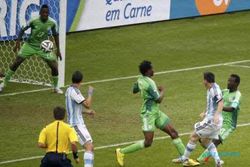BABAK I ARGENTINA VS NIGERIA 2-1 : Dua Gol Messi Sementara Argentina Ungguli Nigeria