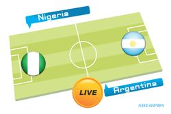 TEBAK SKOR PIALA DUNIA 2014 : Nigeria vs Argentina