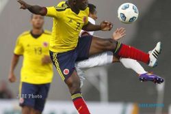 KOLOMBIA VS YUNANI : Armero Cetak Gol, Kolombia Unggul Sementara