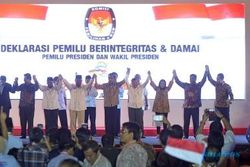 PILPRES 2014 : LSI: JK Dukung Elektabilitas Jokowi di Timur, Hatta Naikan Prabowo di Barat