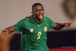 PIALA DUNIA 2014 : Kembali Masuk Skuat Kamerun Jadi Ajang Piala Dunia Keempat Eto'o