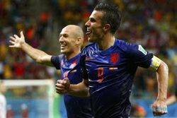 Robben dan Van Persie Bintang Belanda yang Kompak Cetak Rekor