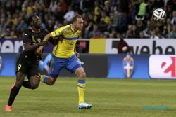 LAGA PERSAHABATAN : Lukaku-Hazard Menangkan Belgia 2-0 atas Swedia