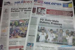 SOLOPOS HARI INI : Demokrat Dukung Prabowo, Kontroversi Pernyataan Jokowi hingga Kendaraan Capres