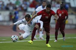 LAGA PERSAHABATAN : Portugal vs Yunani Imbang 0-0