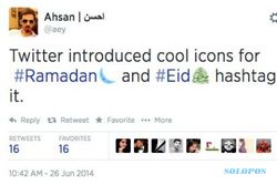 RAMADHAN 2014 : Sambut Ramadhan, Twitter Luncurkan Hasflags Baru