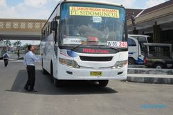 MUDIK LEBARAN 2014 : H-6, Bus Mudik Bersama Mulai Berdatangan di Klaten